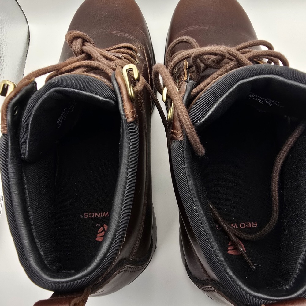 Red Wing Bayport 4601 Men's Brown Leather Chukka Boots Size 9D Lace Up Comfort - Picture 10 of 14